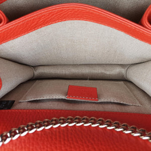 Pre-owned Gucci Interlocking G Orange Leather 510304 shoulderbag | stylenewstar