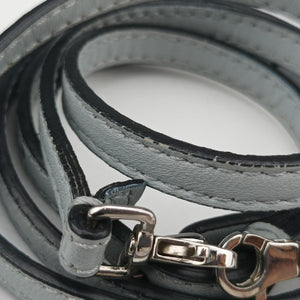 Pre-owned Fendi monster micro Baguette GreyBlue Leather 8M0354 shoulderbag | stylenewstar
