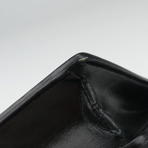 Pre-owned Yves Saint Laurent SUNSET Black Leather 442906 shoulderbag | stylenewstar