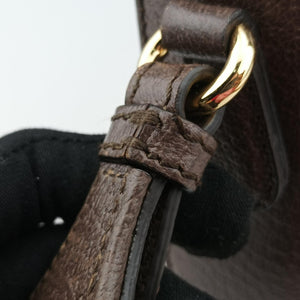 Pre-owned Gucci Jumbo GG Messenger Brown canvas×leather 675891 shoulderbag | stylenewstar