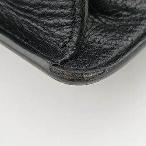 Pre-owned Gucci Sylvie Black×Multicolor Leather 524405 shoulderbag | stylenewstar