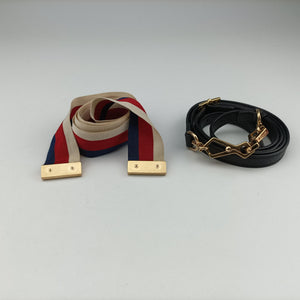 Pre-owned Gucci Sylvie Black×Multicolor Leather 524405 shoulderbag | stylenewstar