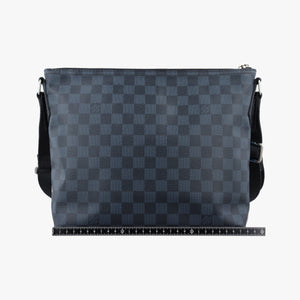 Pre-owned Louis Vuitton Mick PM America's Cup Limited Damier Cobalt × Tri-Color Coated Canvas × Leather N41639 shoulderbag | stylenewstar