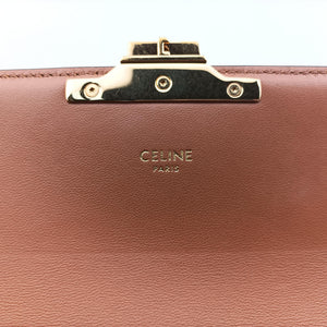 Secondhand Celine TRIOMPHE Brown PVC coated canvas shoulderbag | stylenewstar