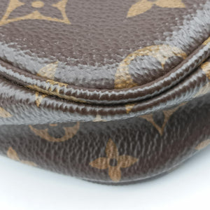 Pre-owned Louis Vuitton MULTI POCHETTE ACCESSOIRES MARRON×ROSE CLAIRE Monogram Canvas M44840 shoulderbag | stylenewstar