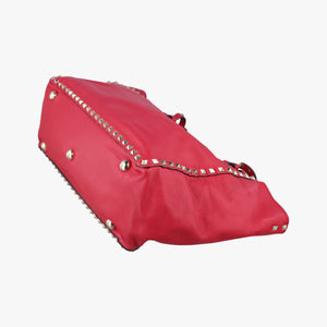 Vintage Valentino Rockstud Red Leather shoulderbag | stylenewstar
