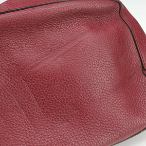 Pre-owned Gucci Soho Burgundy Leather 308364 shoulderbag | stylenewstar