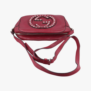 Pre-owned Gucci Soho Burgundy Leather 308364 shoulderbag | stylenewstar