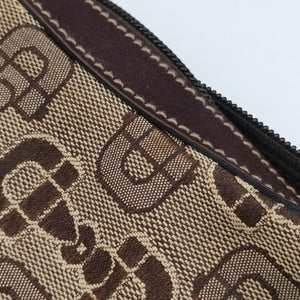 Vintage Gucci Horsebit print hobo Brown Canvas×Leather 211524 handbag | stylenewstar