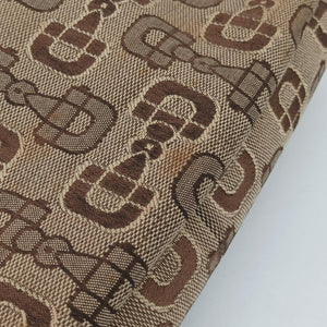 Vintage Gucci Horsebit print hobo Brown Canvas×Leather 211524 handbag | stylenewstar