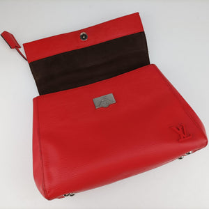 Pre-owned Louis Vuitton Cluny PM Red Epi M41333 shoulderbag | stylenewstar