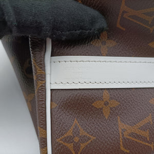 Secondhand Louis Vuitton Speedy Bandouliere 25 brown×white Monogram Canvas×calf leather M20754 shoulderbag | stylenewstar