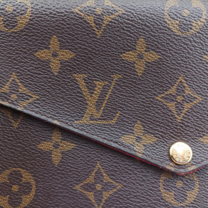 Pre-owned Louis Vuitton Pochette Felicie Brown Monogram Canvas M61276 shoulderbag | stylenewstar