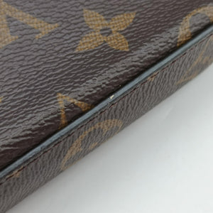 Pre-owned Louis Vuitton Pochette Felicie Brown Monogram Canvas M61276 shoulderbag | stylenewstar