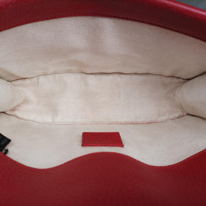 Pre-owned Gucci Dionysus Red Leather 499623 shoulderbag | stylenewstar