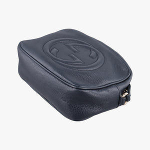 Vintage Gucci Soho Black Leather 308364 shoulderbag | stylenewstar