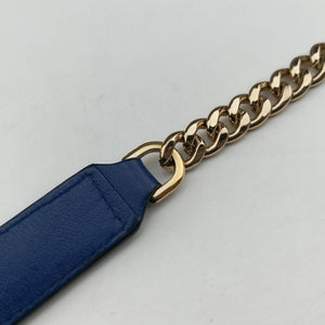 Pre-owned Loewe Avenue Blue Leather shoulderbag | stylenewstar