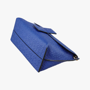 Pre-owned Loewe Avenue Blue Leather shoulderbag | stylenewstar