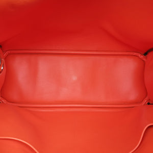 Pre-owned Christian Dior Diorissimo Purple×Orange Leather handbag | stylenewstar