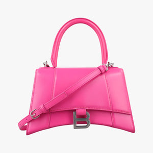Vintage Balenciaga Hourglass Pink leather shoulderbag | stylenewstar