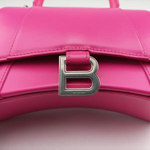 Vintage Balenciaga Hourglass Pink leather shoulderbag | stylenewstar