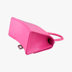 Vintage Balenciaga Hourglass Pink leather shoulderbag | stylenewstar