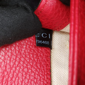 Pre-owned Gucci Dionysus Red Leather 523367 shoulderbag | stylenewstar
