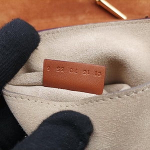 Pre-owned Chloe DREW Brown Leather×suede shoulderbag | stylenewstar