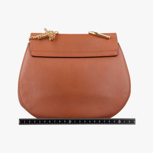Pre-owned Chloe DREW Brown Leather×suede shoulderbag | stylenewstar