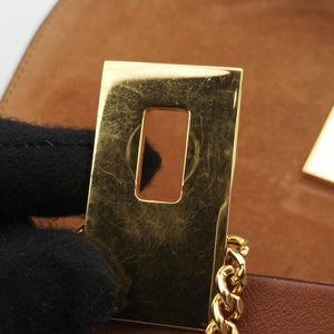 Pre-owned Chloe DREW Brown Leather×suede shoulderbag | stylenewstar