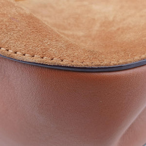 Pre-owned Chloe DREW Brown Leather×suede shoulderbag | stylenewstar