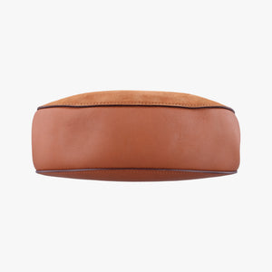 Pre-owned Chloe DREW Brown Leather×suede shoulderbag | stylenewstar