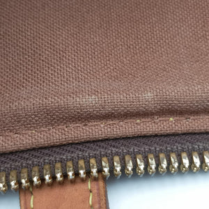 Pre-owned Louis Vuitton PALERMO PM brown Monogram Canvas M40145 shoulderbag | stylenewstar