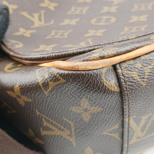 Pre-owned Louis Vuitton Abbesses Messenger MM brown Monogram canvas M97038 shoulderbag | stylenewstar