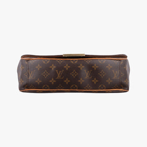 Pre-owned Louis Vuitton Abbesses Messenger MM brown Monogram canvas M97038 shoulderbag | stylenewstar