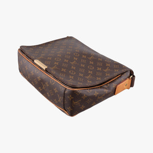 Pre-owned Louis Vuitton Abbesses Messenger MM brown Monogram canvas M97038 shoulderbag | stylenewstar