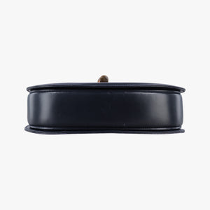 Pre-owned Gucci Bamboo Navy Leather 000.01 handbag | stylenewstar