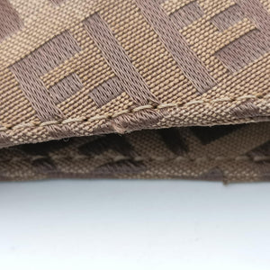 Secondhand Fendi Zucchino Camel Canvas 8BR036 handbag | stylenewstar