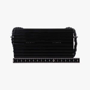 Pre-owned Yves Saint Laurent Fringe Monogram Opium Box Black Plexiglass 418523 shoulderbag | stylenewstar