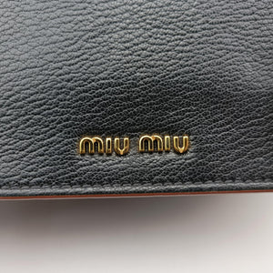Pre-owned Miu Miu Miu Lady Black Leather shoulderbag | stylenewstar