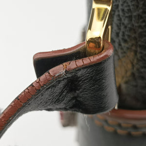 Pre-owned Miu Miu Miu Lady Black Leather shoulderbag | stylenewstar