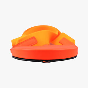 Pre-owned Loewe Heel Pouch mini Orange Leather shoulderbag | stylenewstar
