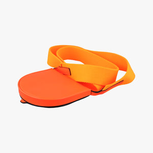 Pre-owned Loewe Heel Pouch mini Orange Leather shoulderbag | stylenewstar