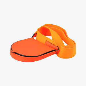 Pre-owned Loewe Heel Pouch mini Orange Leather shoulderbag | stylenewstar