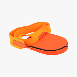 Pre-owned Loewe Heel Pouch mini Orange Leather shoulderbag | stylenewstar