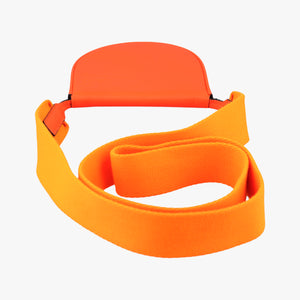 Pre-owned Loewe Heel Pouch mini Orange Leather shoulderbag | stylenewstar