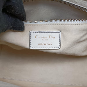 Pre-owned Christian Dior Niki de Saint Phalle Lady Dior White×Multicolour Leather shoulderbag | stylenewstar