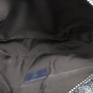 Secondhand Christian Dior Saddle Navy×white Canvas×Leather bum bag/waist bag | stylenewstar