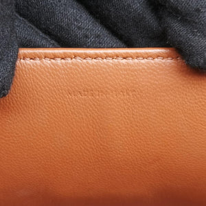 Pre-owned Celine Claude Triomphe Brown PVC coated canvas shoulderbag | stylenewstar