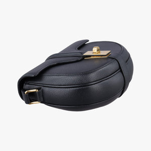 Pre-owned Celine Small Besace 16 Black Leather shoulderbag | stylenewstar
